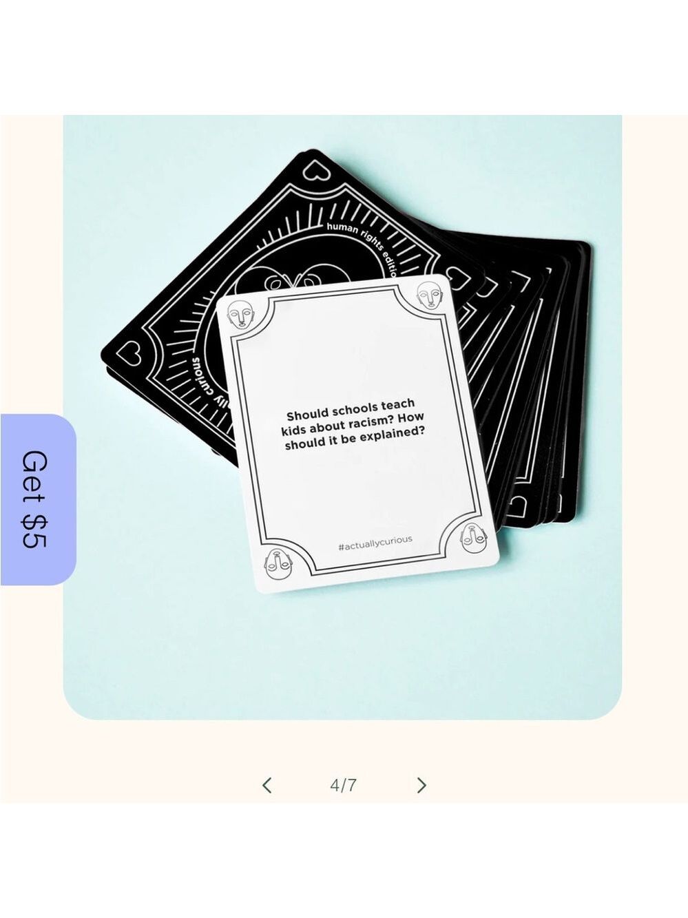 Actually Curious Card Game Human Rights edition NWT - Picture 3 of 4